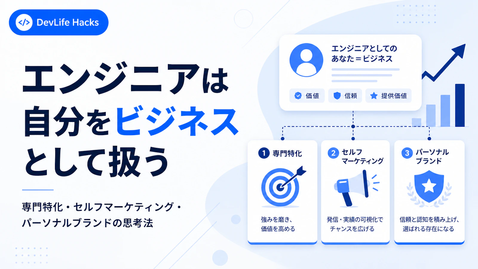 エンジニアがキャリアで損をしない唯一の思考法——自分をビジネスとして扱う