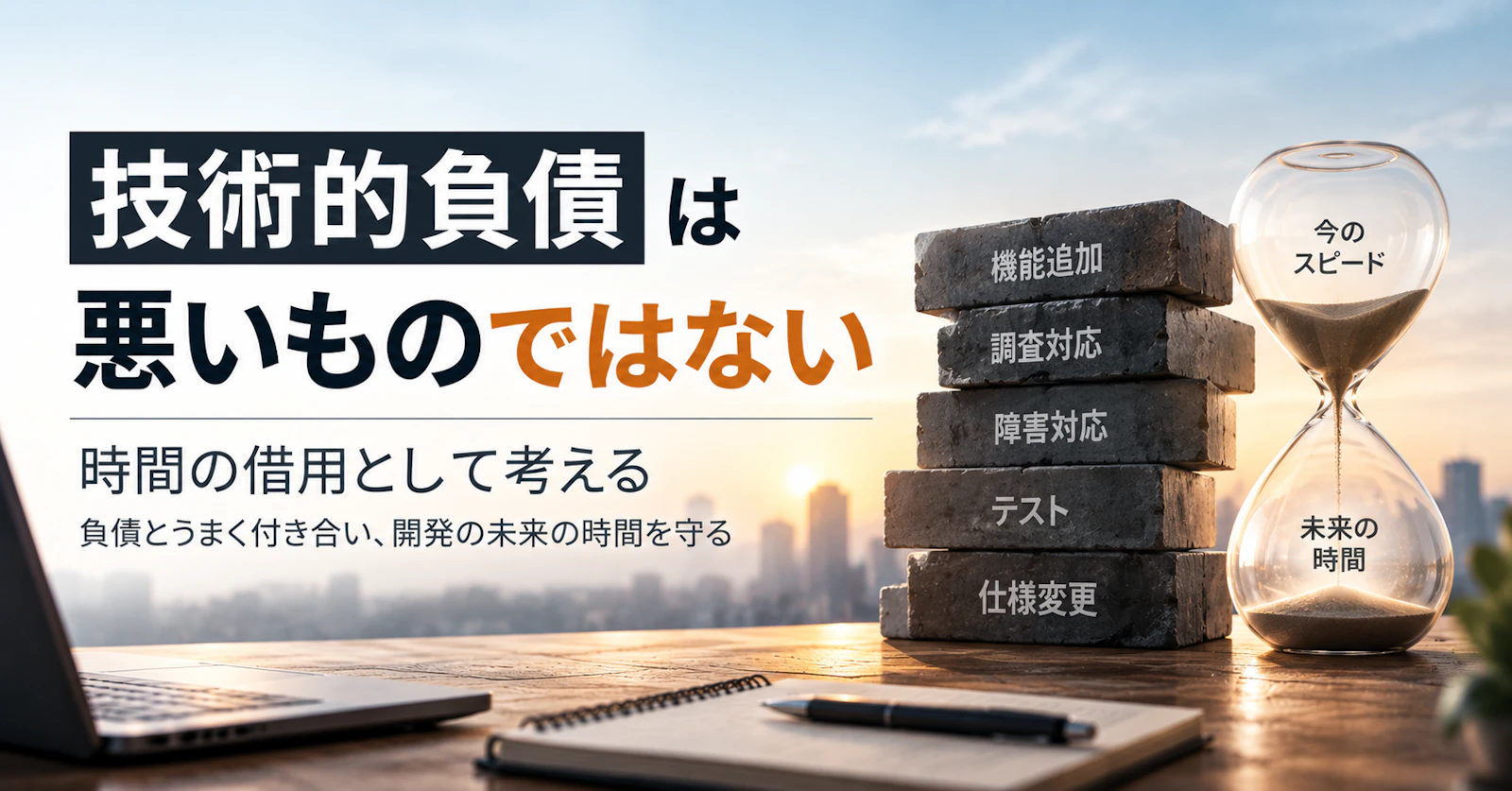 「技術的負債」を作る判断は、間違っていないかもしれない