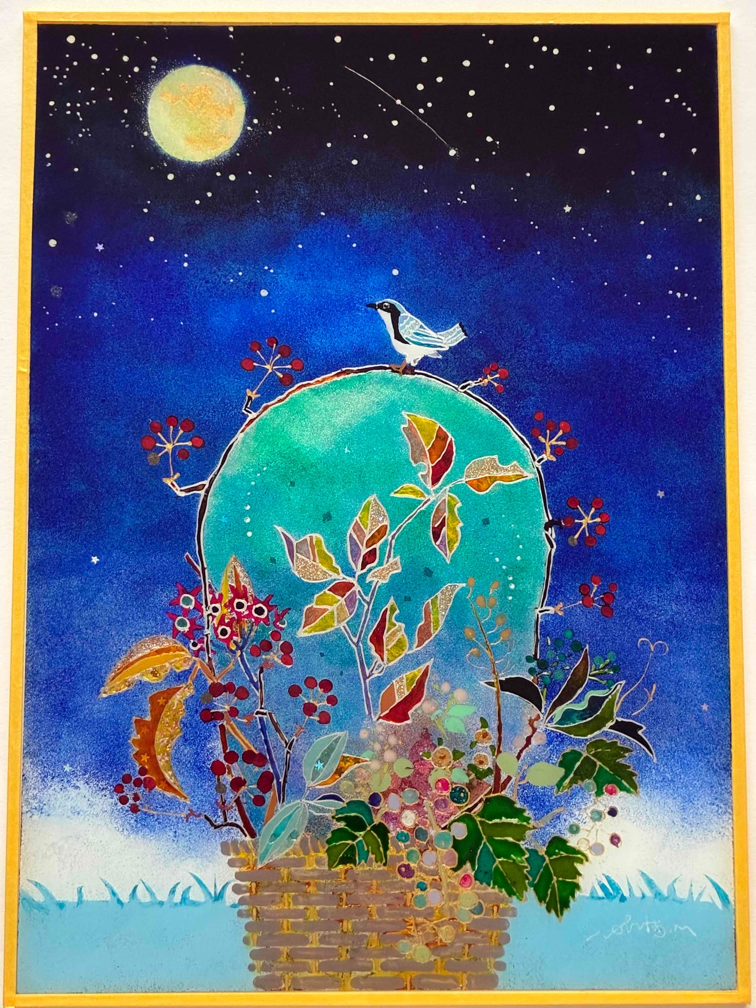 前田伸子ガラス絵展「色彩の宝石箱」 | MOON ART NIGHT SHIMOKITA 2026