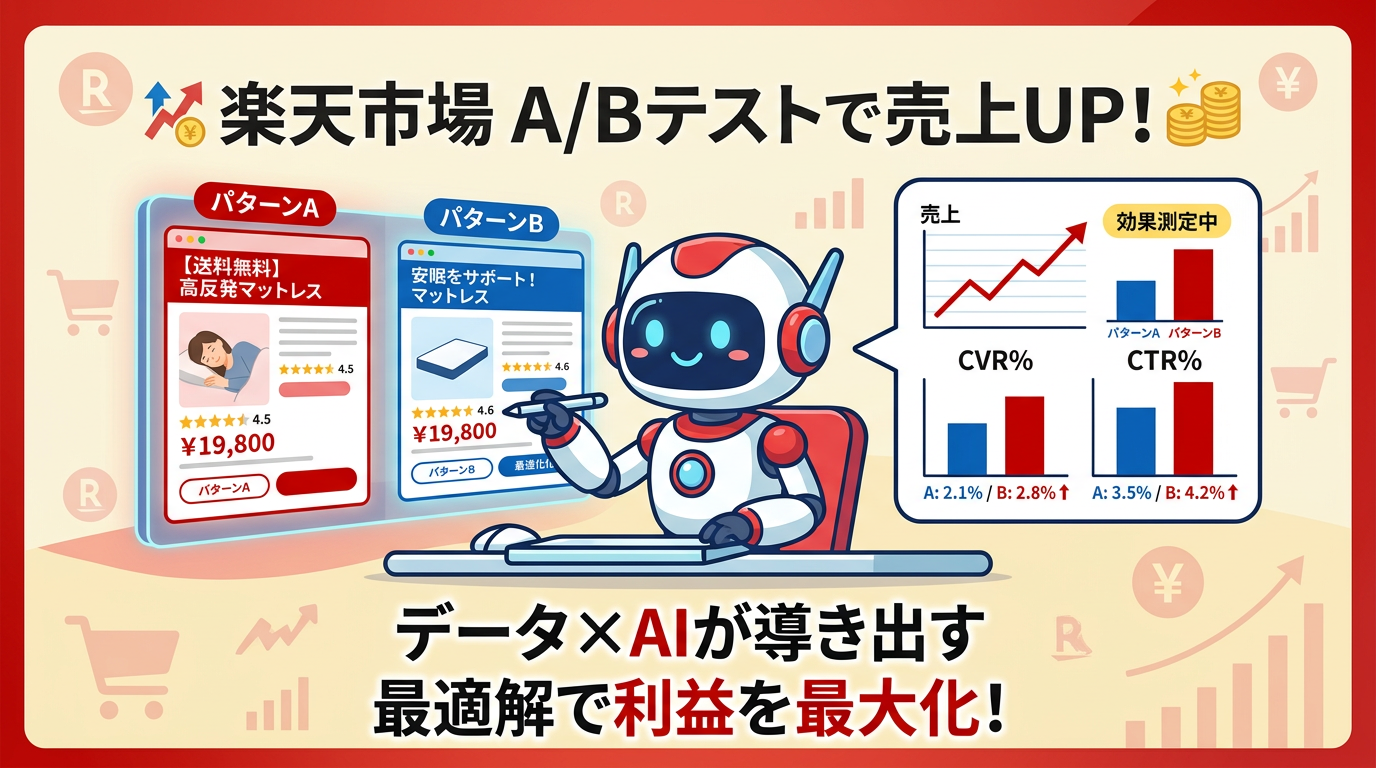 【楽天ABテスト】AIがABテストの結果を自動で読み解く新機能をリリース【イージークリエイティブ】