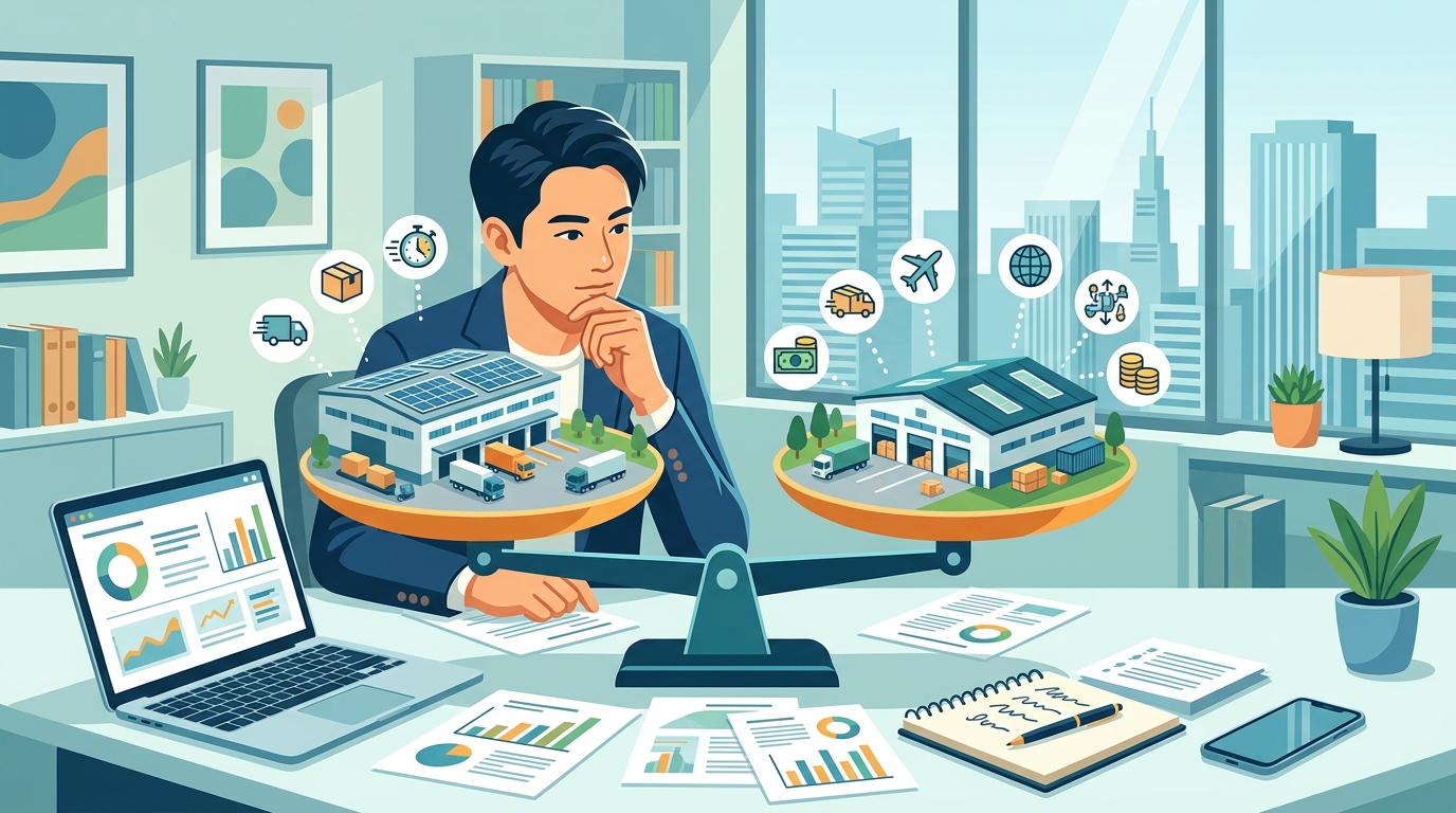 物流サービスを比較検討するEC事業者