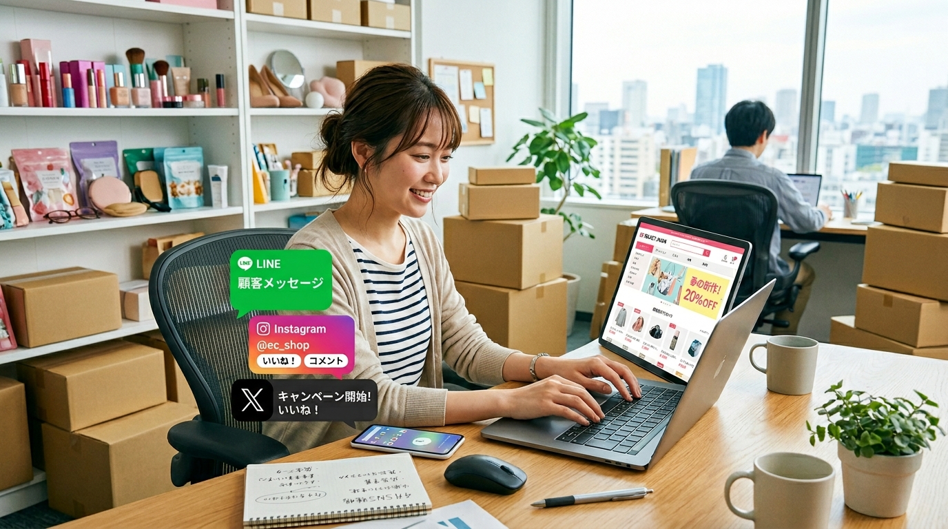 楽天市場のR-SNSとは?InstagramやLINEを活用した集客方法