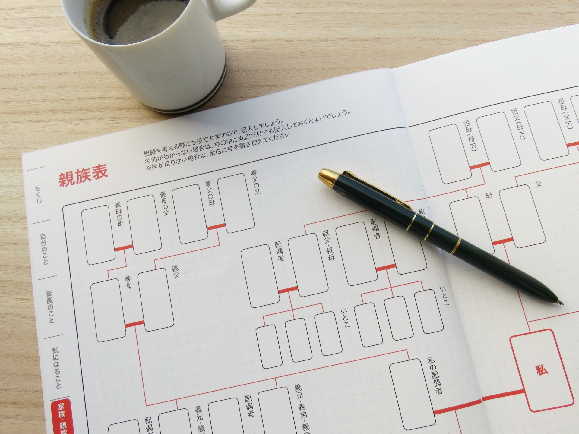 家系図のイメージ