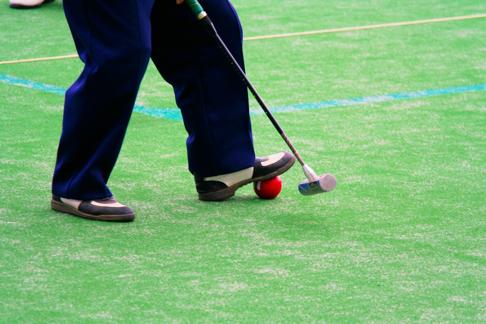 スパーク打撃をする人