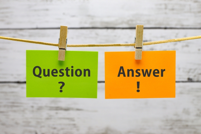 「Question」と「Answer」のメモ