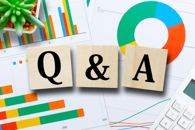 「Q&A]の文字ブロック