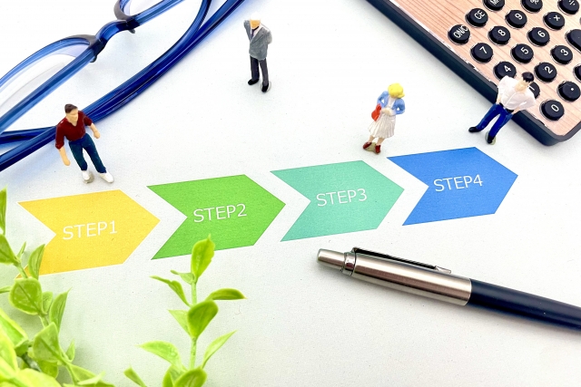 ステップ1からステップ4