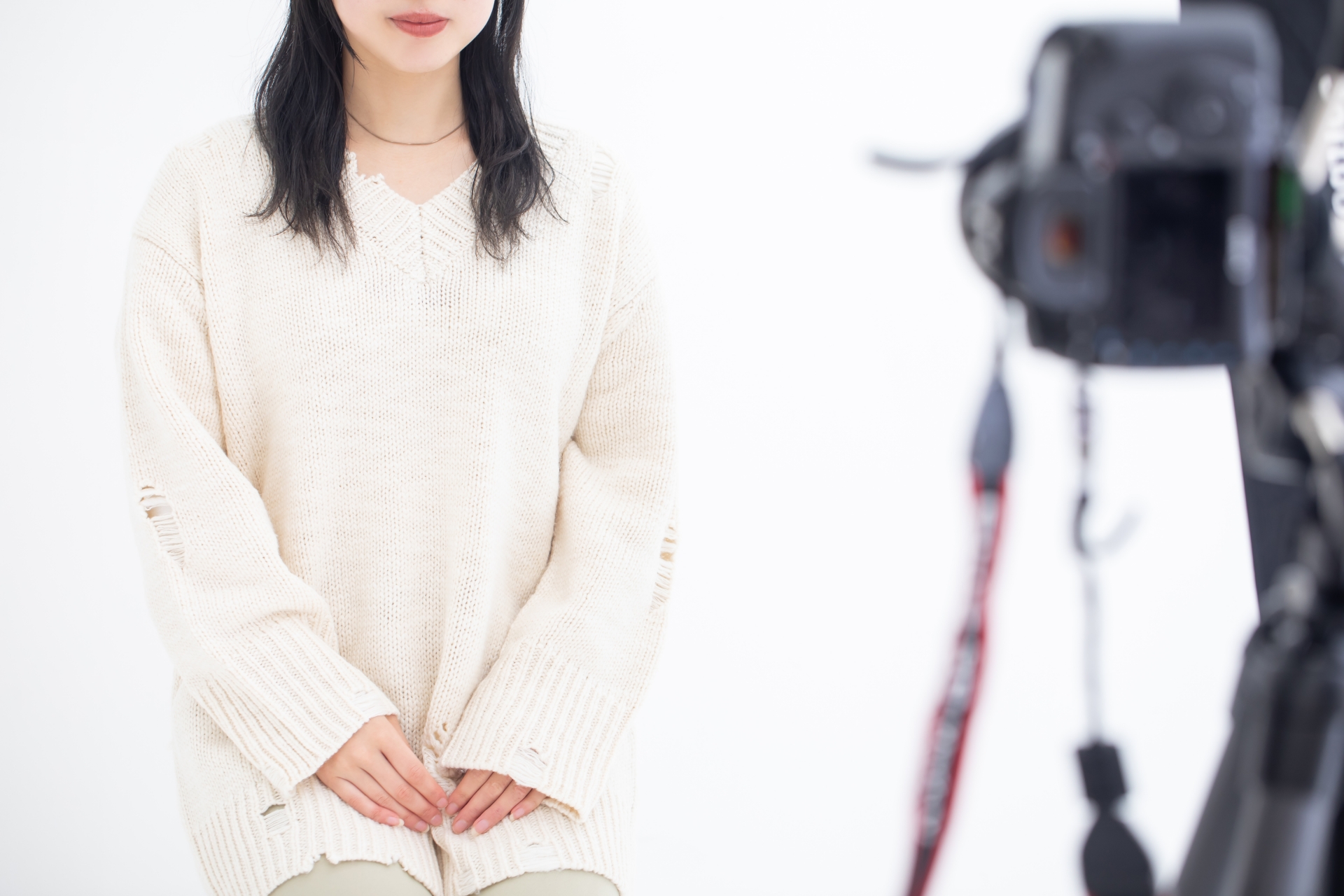 遺影を撮影する人のイメージ