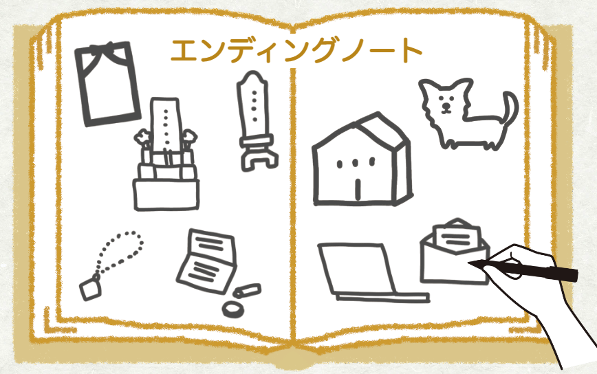 エンディングノートのイメージ