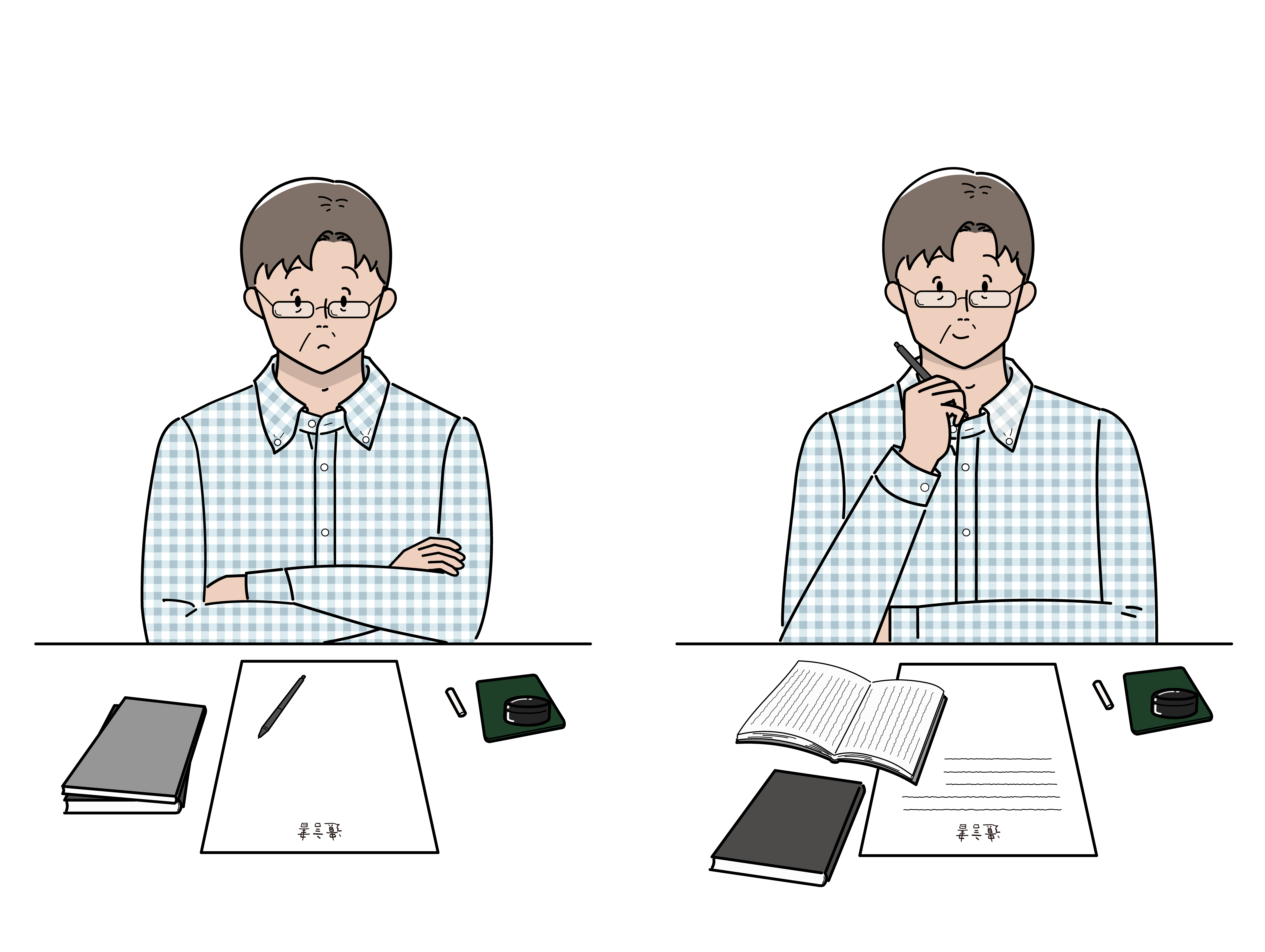 遺言書を書く人