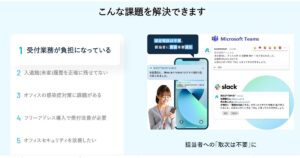 クラウド受付システム「RECEPTIONIST」が解決できること