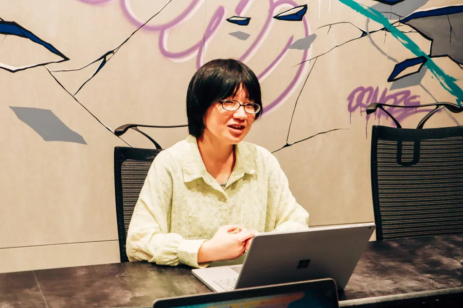 グリー株式会社_RECEPTIONIST導入事例インタビュー写真1