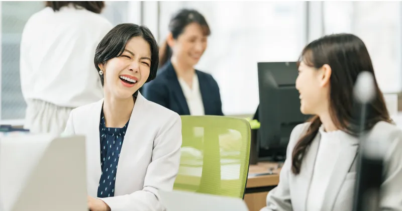 雑談が増えてしまい社員の集中力が低下しがち