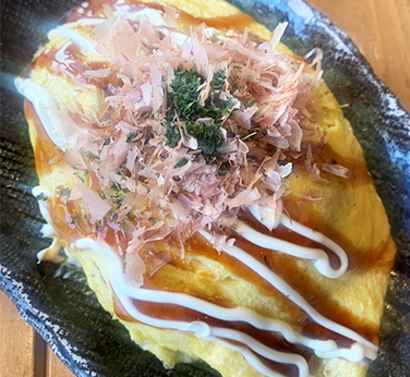 岡崎おうはんのオムそば