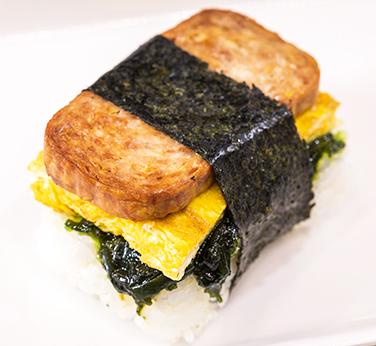 スパム玉子あおさ