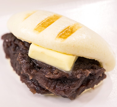 あんバターパニーニ風