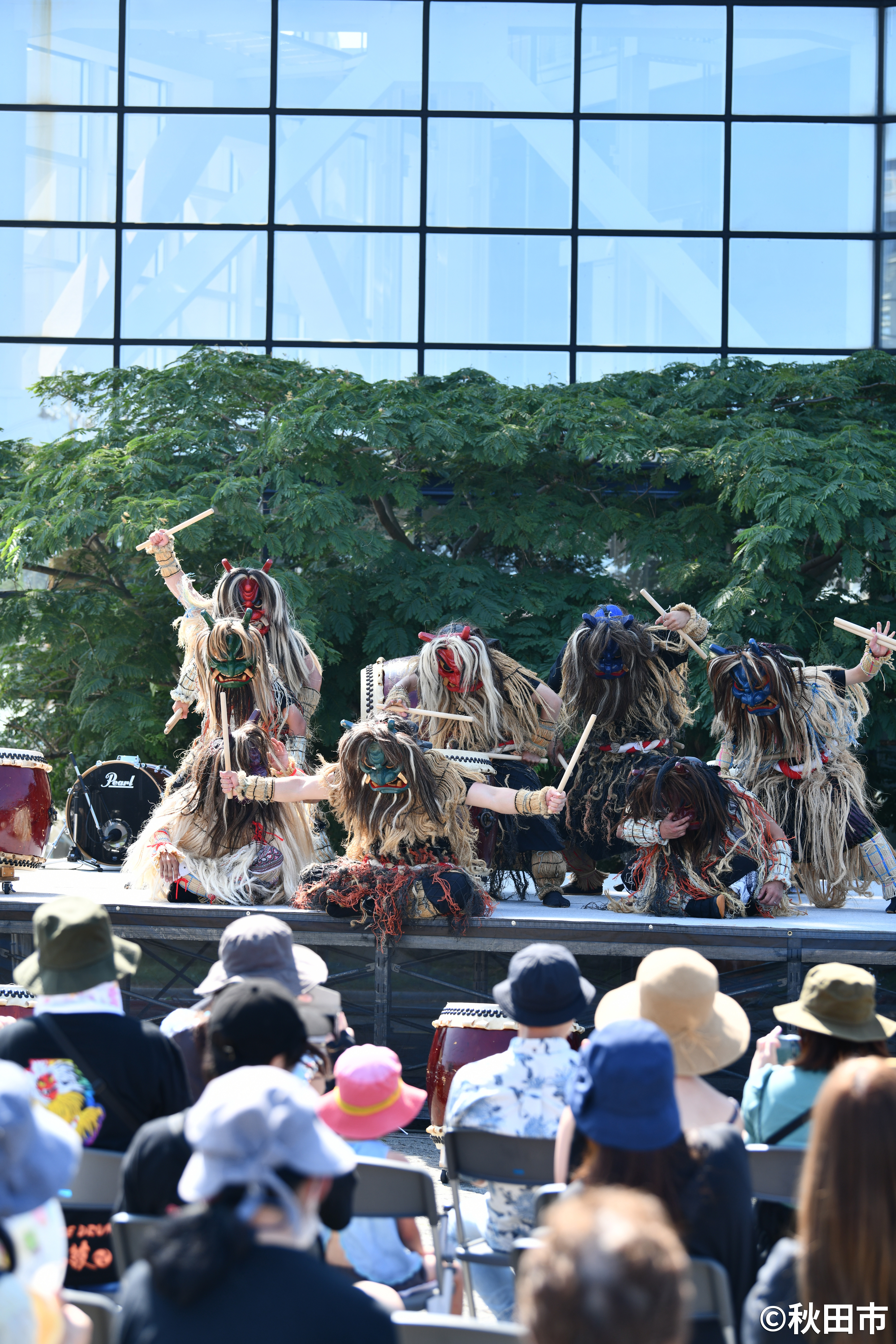 なまはげ太鼓パフォーマンス！