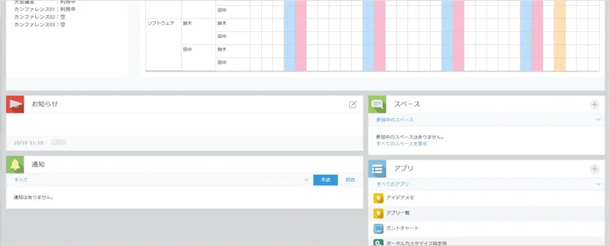 ポータルカスタマイズプラグイン_ポータル画面02