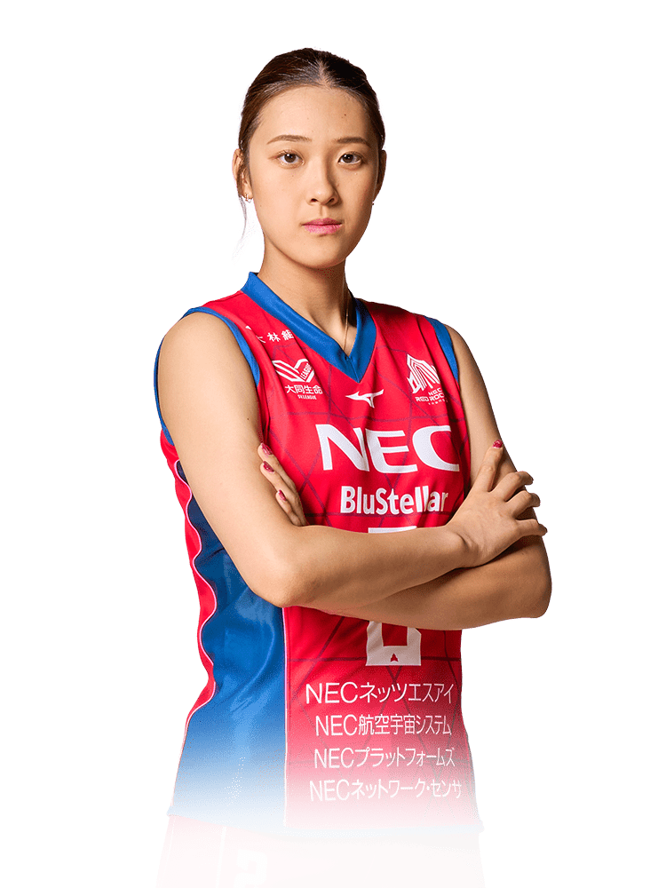 NECレッドロケッツ川崎　ユニフォーム　クリアファイル　佐藤淑乃選手 佐藤淑乃 | 選手 | NECレッドロケッツ川崎公式サイト