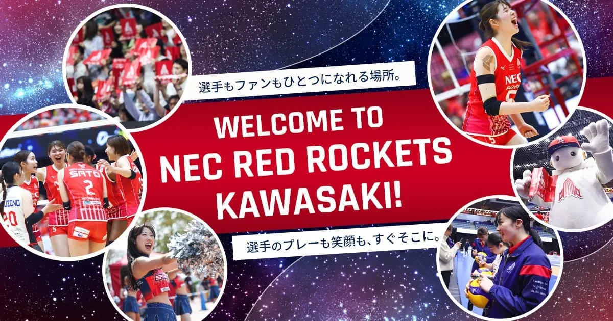 初めてのNECレッドロケッツ川崎