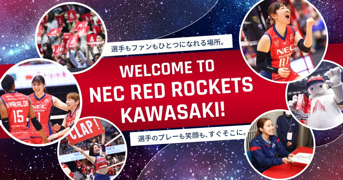 初めてのNECレッドロケッツ川崎