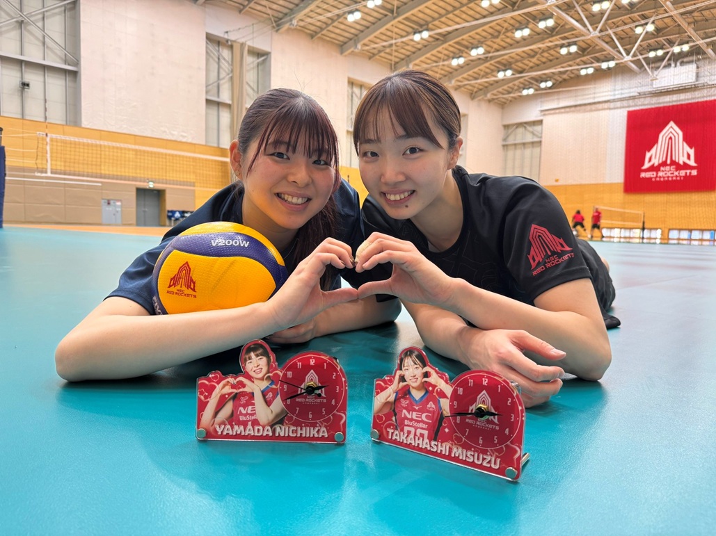 3月1日まで！選手個別グッズ第5弾 受注販売！ | ニュース | NECレッド