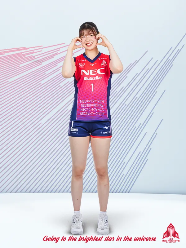 山田二千華 | 選手 | NECレッドロケッツ川崎公式サイト 山田二千華 | 選手 | NECレッドロケッツ川崎公式サイト
