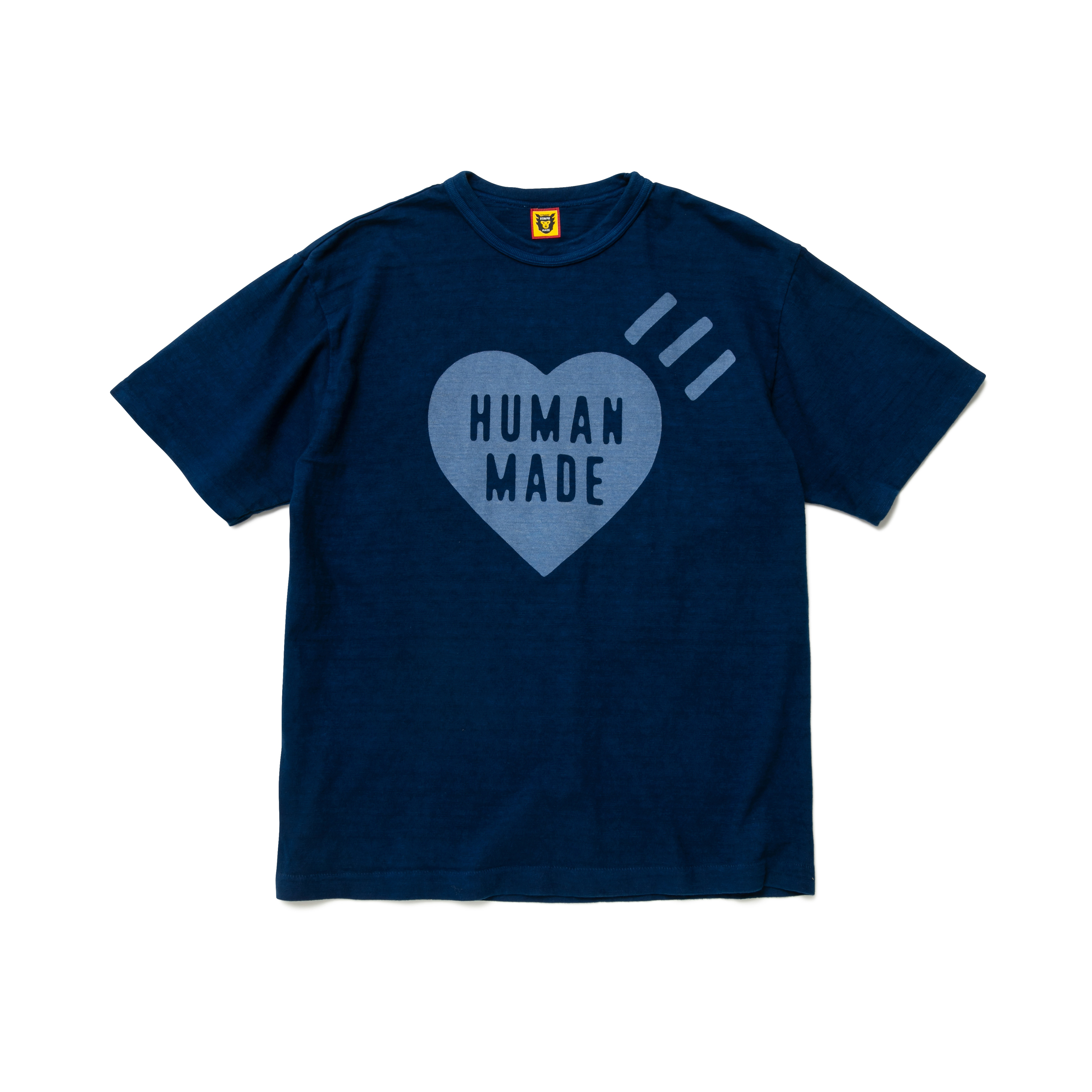【激安価額】Human made INDIGO Pocket T-SHIRT 2XL Tシャツ/カットソー(半袖/袖なし)