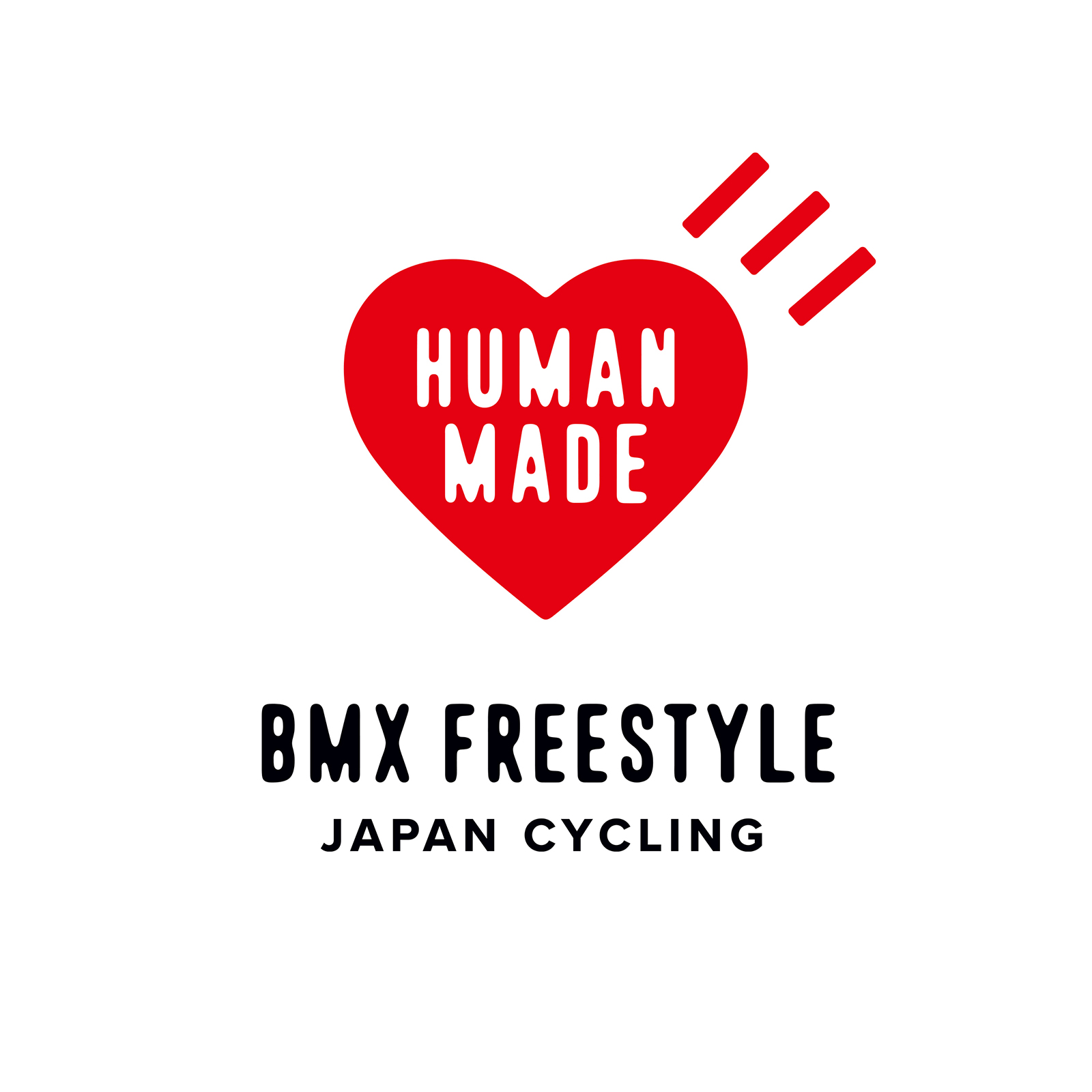 HUMAN MADE is the official supporter of BMX freestyle riders representing Japan