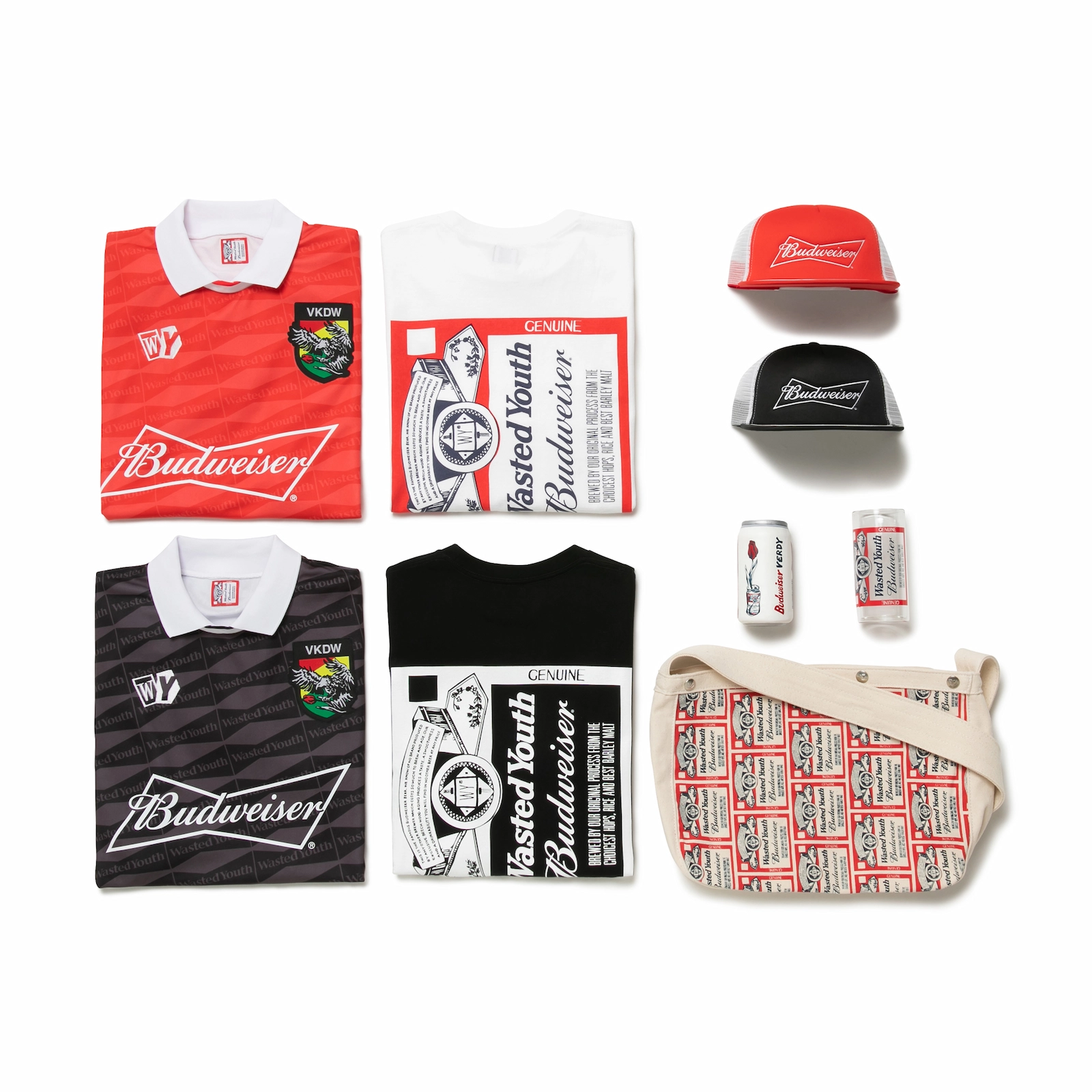 Wasted Youth x Budweiser Collaboration Collection