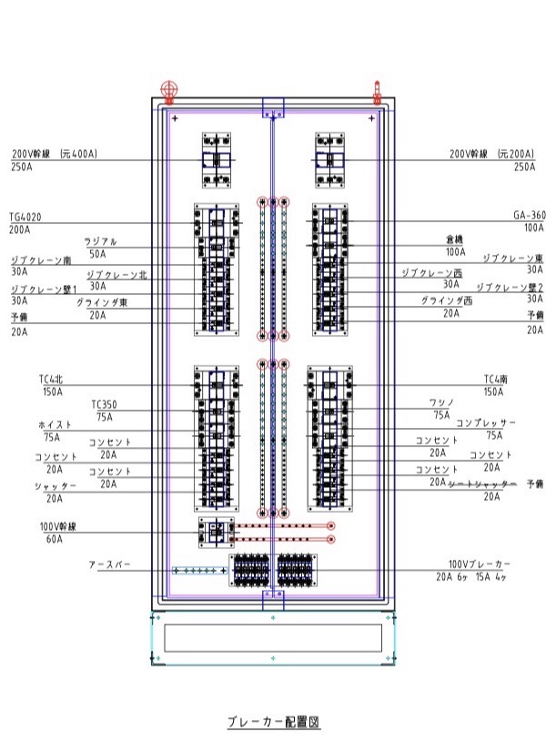 分電盤（設計／製作／設置）