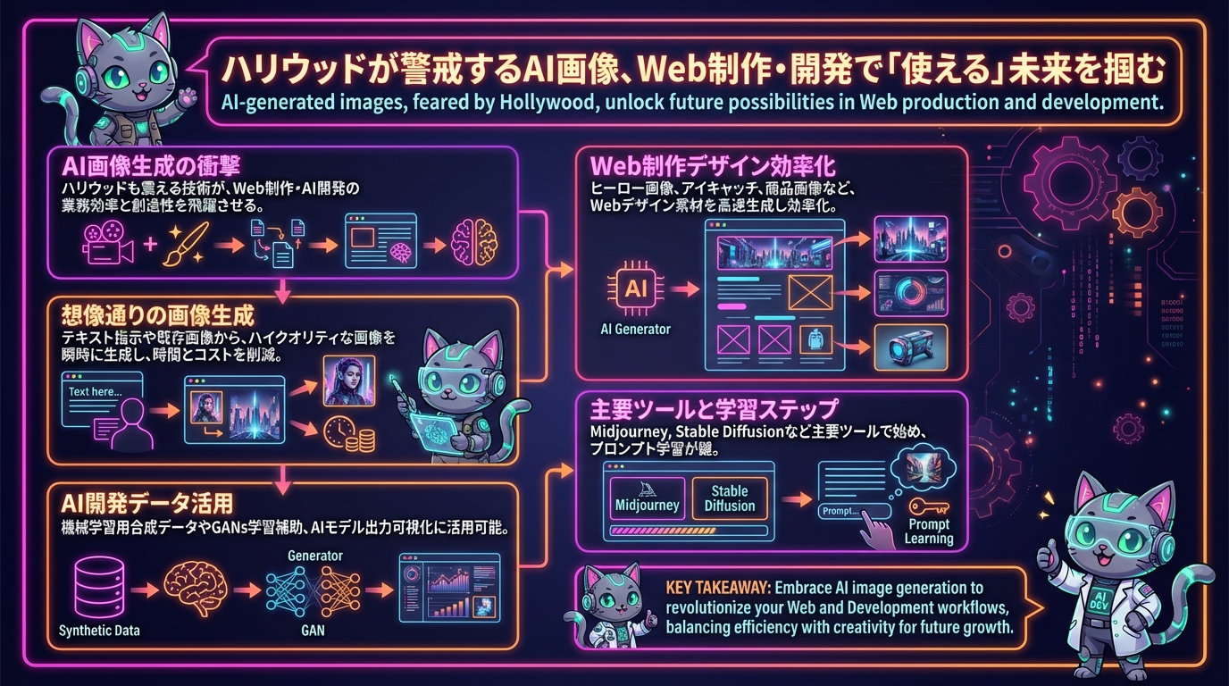 ハリウッドが警戒するAI画像、Web制作・開発で「使える」未来を掴む