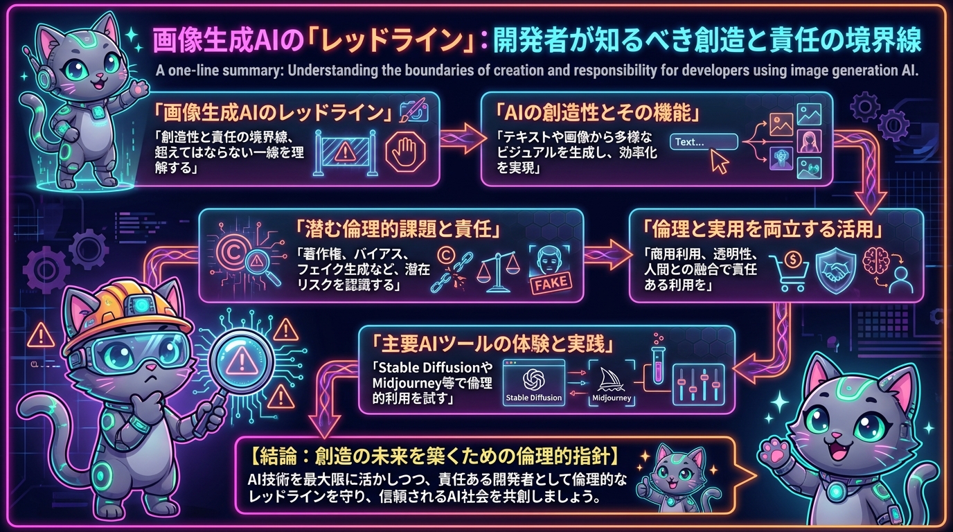 画像生成AIの「レッドライン」：開発者が知るべき創造と責任の境界線