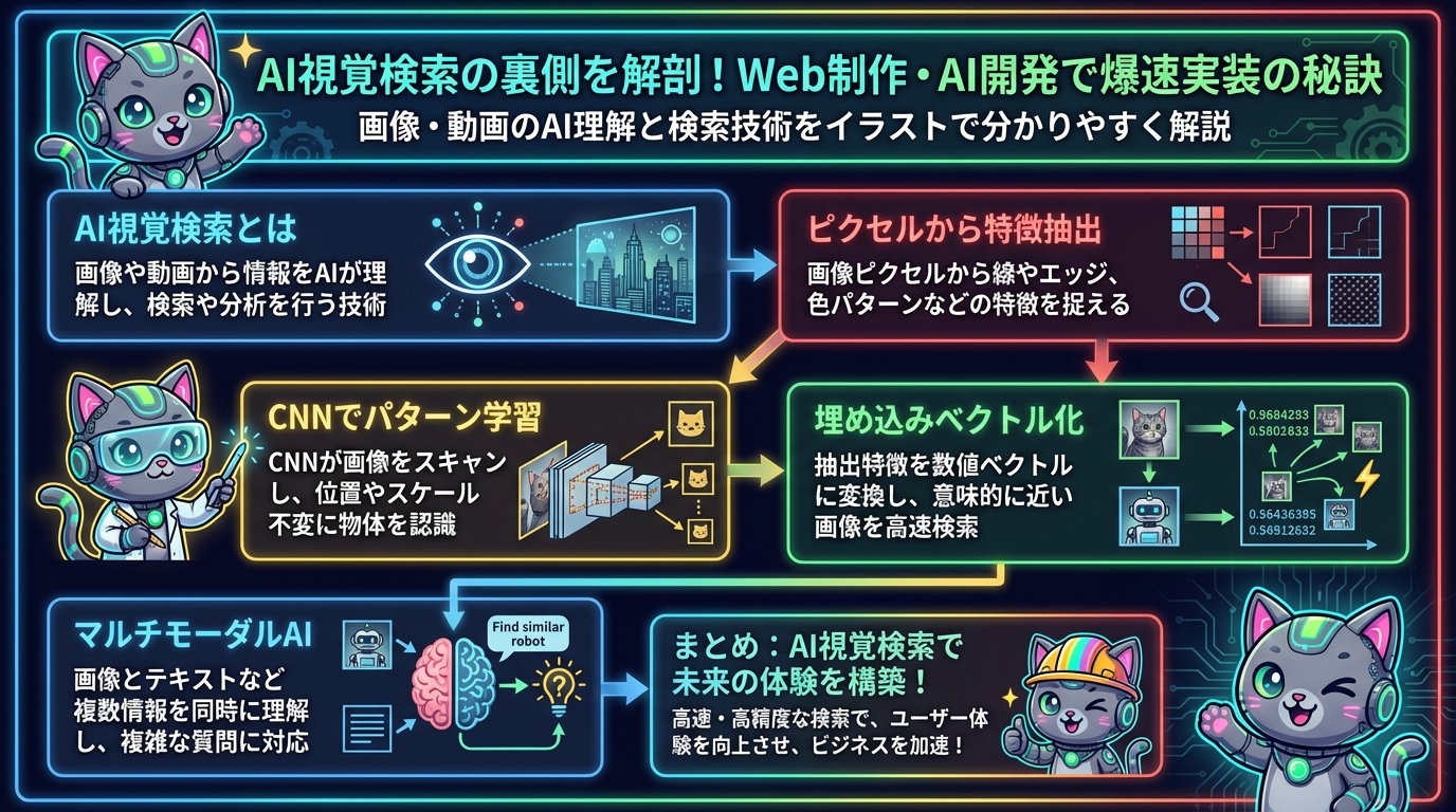 AI視覚検索の裏側を解剖！Web制作・AI開発で爆速実装の秘訣