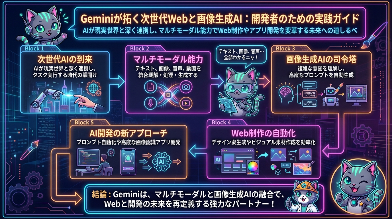 Geminiが拓く次世代Webと画像生成AI：開発者のための実践ガイド