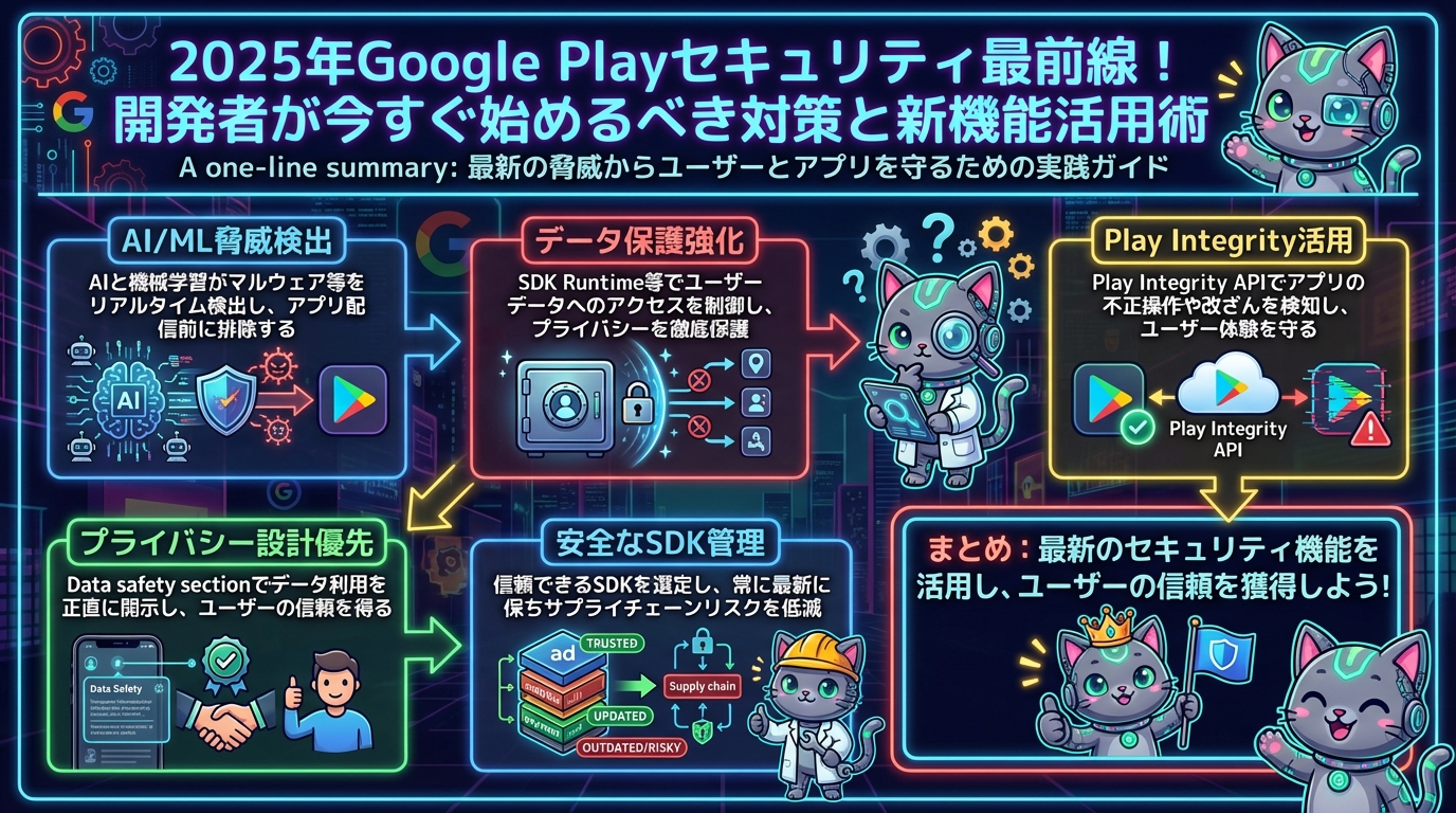 2025年Google Playセキュリティ最前線！開発者が今すぐ始めるべき対策と新機能活用術