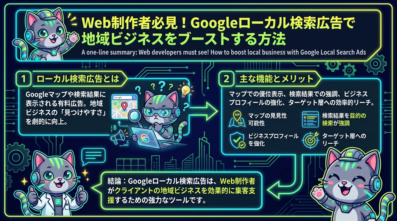 Web制作者必見！Googleローカル検索広告で地域ビジネスをブーストする方法