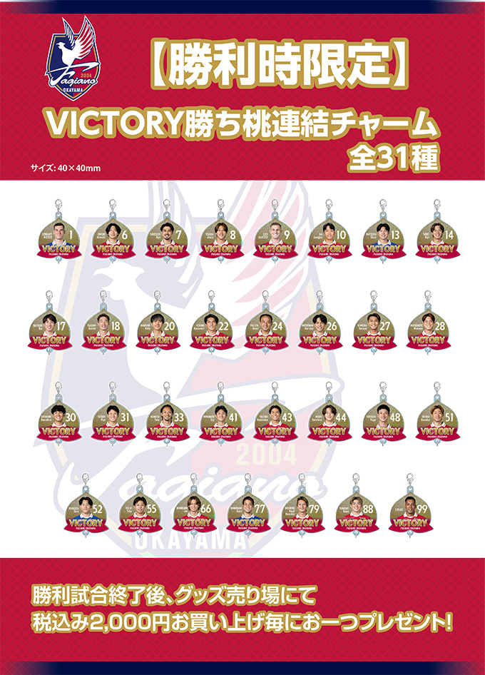 2026/27シーズン 勝利時限定企画についてのご案内 | ファジアーノ岡山