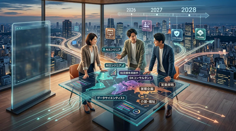 【2026年版】職種別の求人倍率ランキング｜転職で有利な「売り手市場」職種を徹底解説のイメージ