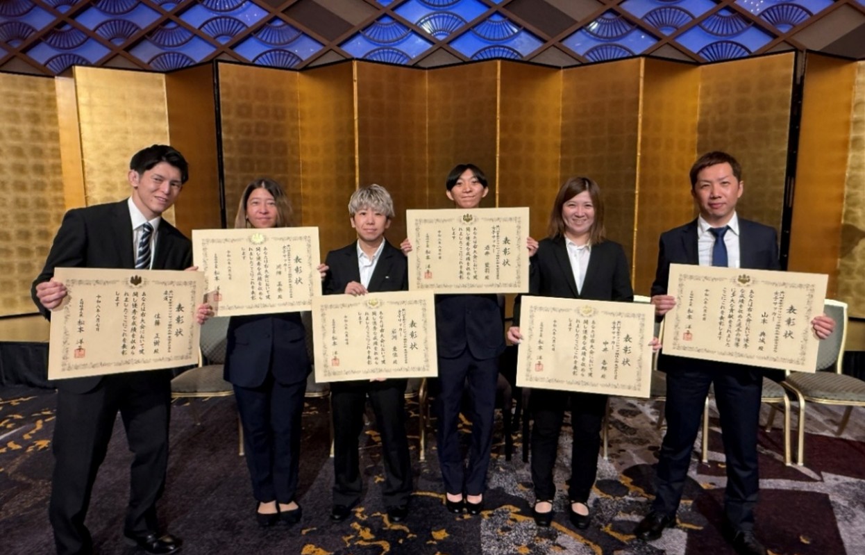 ケイアイスター不動産所属の選手・監督  計 6 名「令和 8 年文部科学省スポーツ功労者顕彰及び国際競技大会優秀者等表彰」を受賞 