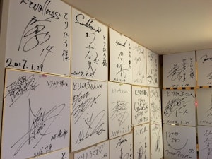 レジ周り サイン