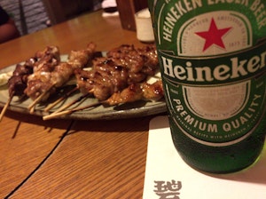 ハイネケン 串焼き①