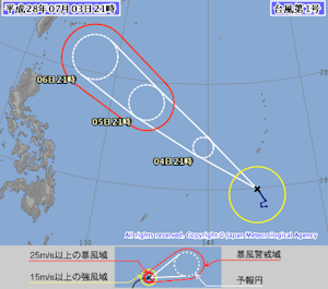 台風画像