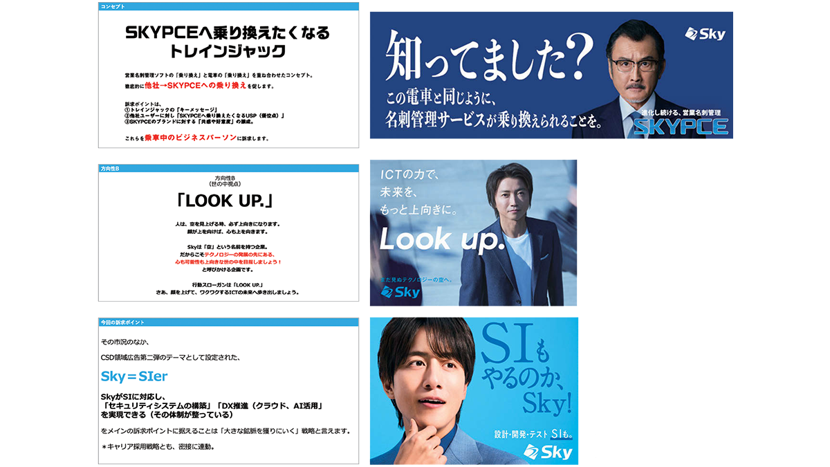 クライアントは2人目のCD　プレゼンは「横」に座って行うイメージで