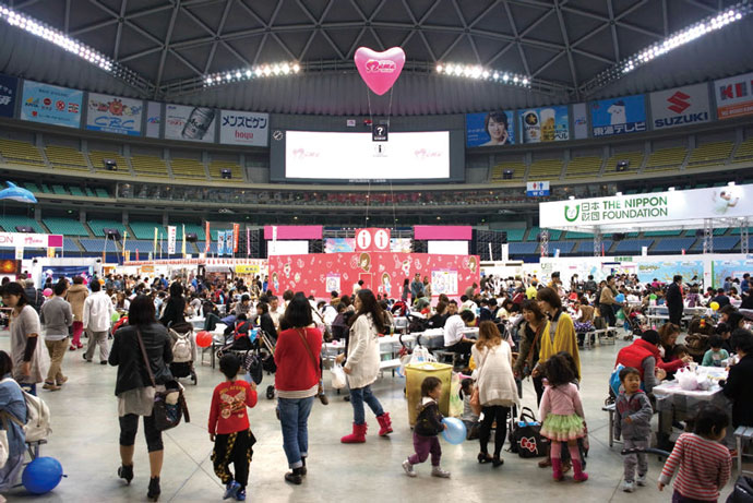 ママが主役のイベントに10万人来場、名古屋の集客力のポテンシャル