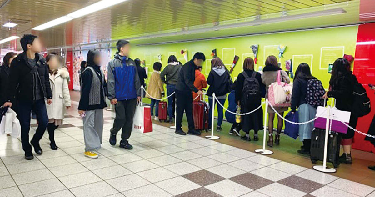見ている人を見られるメディア