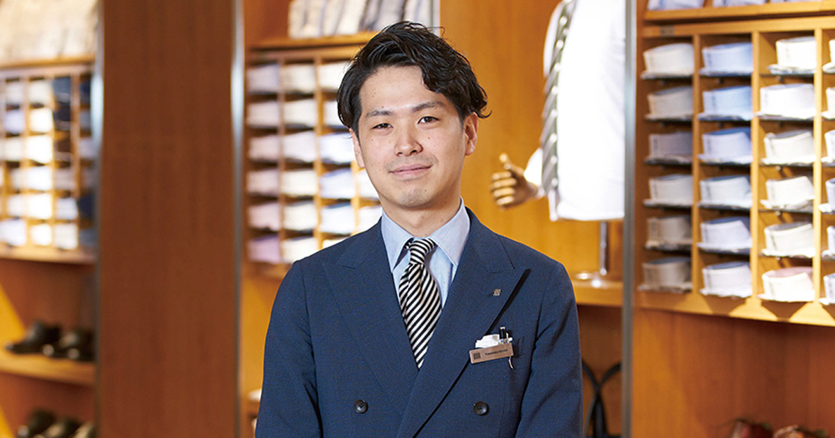 入社1年目から全国売り上げ1位をキープ 「SUIT SELECT」店長の 販売員に顧客がつく接客術
