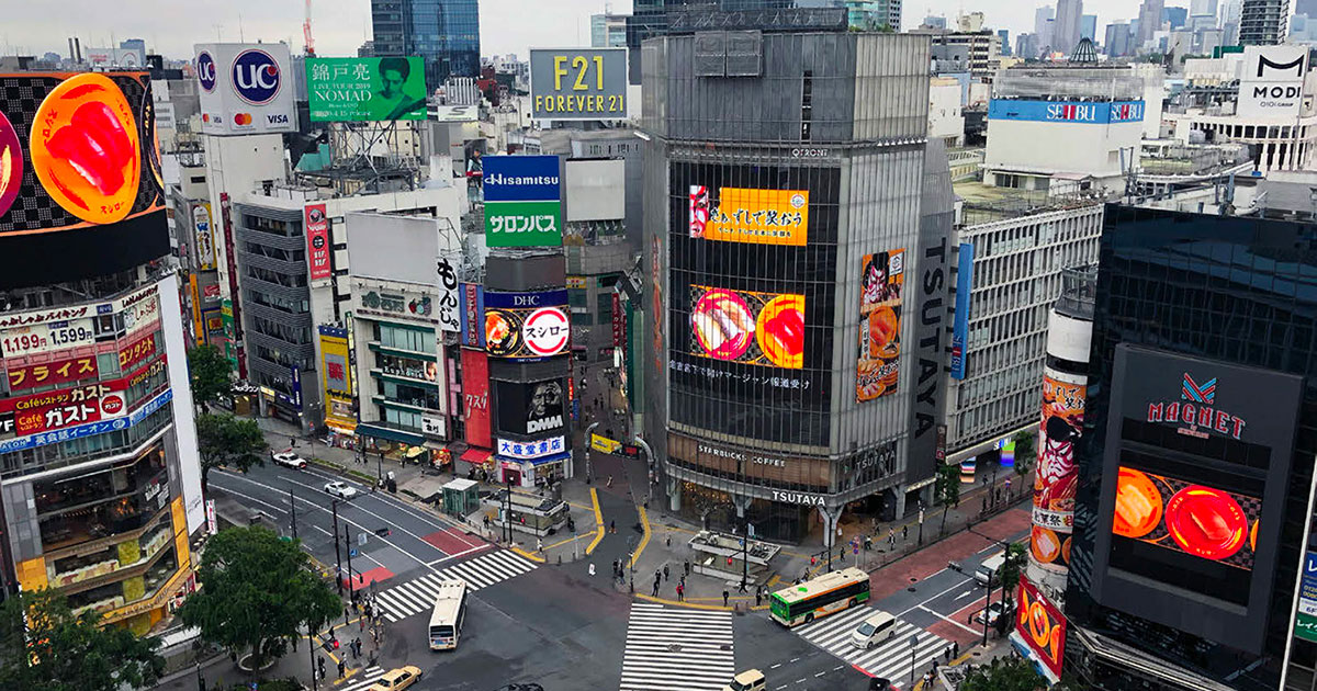コロナ禍でのOOH 場所の力を活用しスシローが情報発信