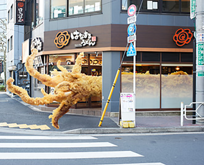 [PR] 広告会社の熱心な再提案で実現、ダイオウイカの天ぷら発売ネタ