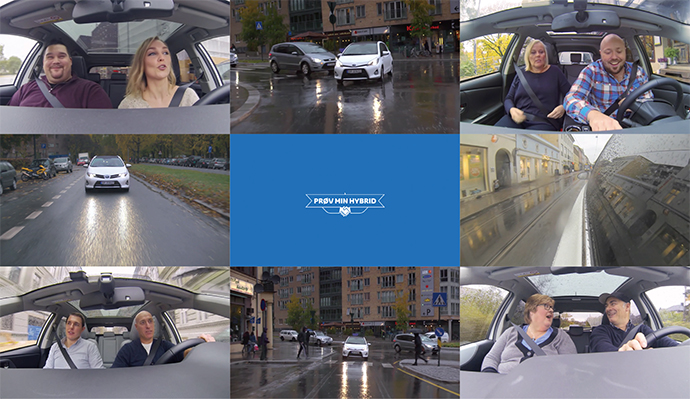 トヨタ車オーナーと二人きりで試乗 ノルウェー市街を走る